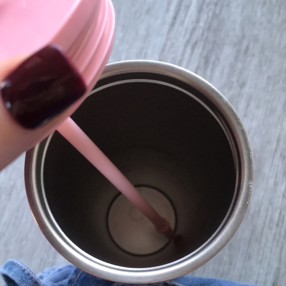 Starbucks Pink Red ombré Stainless Steel Cold Cup 24 floz - Picture 4 of 6